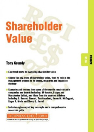 Knjiga Shareholder Value Tony Grundy