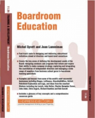 Könyv Boardroom Education Michel Syrett