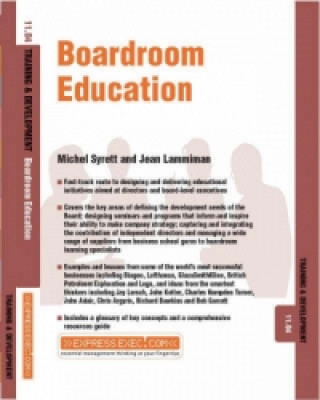 Libro Boardroom Education Michel Syrett