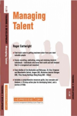 Kniha Managing Talent Roger Cartwright
