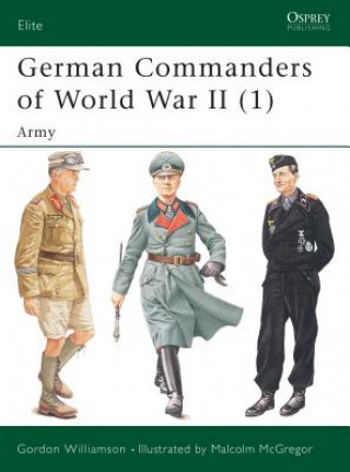 Kniha German Commanders of World War II (1) Gordon Williamson