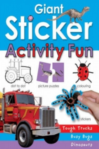 Buch Giant Sticker Activity Book for Boys 