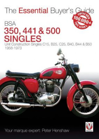 Книга Essential Buyers Guide Bsa 350 & 500 Singles Peter Henshaw