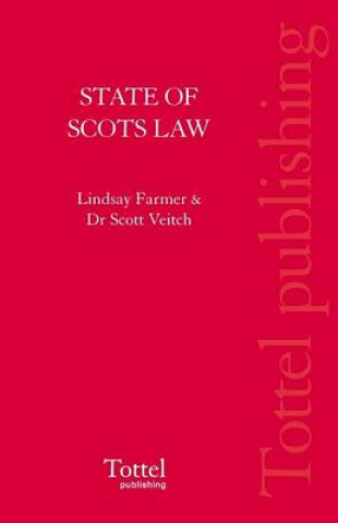 Könyv State of Scots Law Lindsay Farmer
