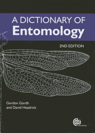 Könyv Dictionary of Entomology Gordon Gordh