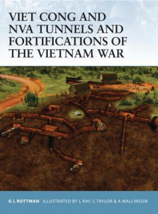 Könyv Viet Cong and Nva Tunnels and Fortifications of the Vietnam War Gordon L. Rottman