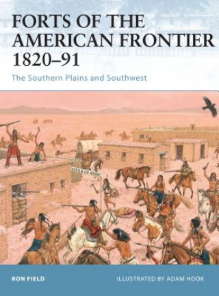 Carte Forts of the American Frontier 1820-91 Ron Field
