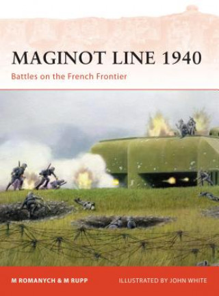 Carte Maginot Line 1940 Martin Rupp