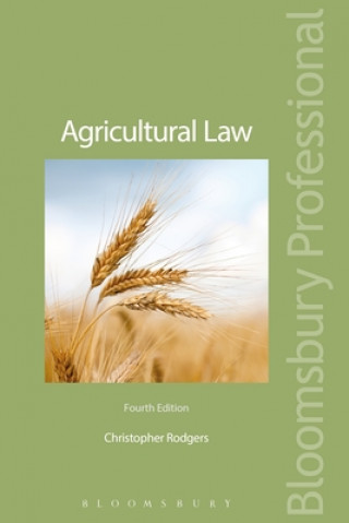 Knjiga Agricultural Law Christopher P Rodgers