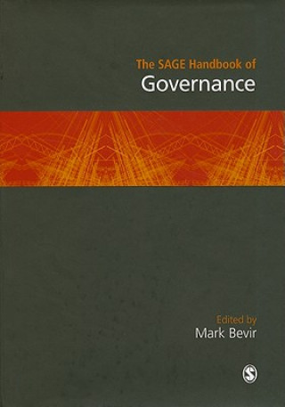 Carte SAGE Handbook of Governance Mark Bevir