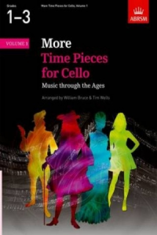 Tiskovina More Time Pieces for Cello, Volume 1 William Bruce