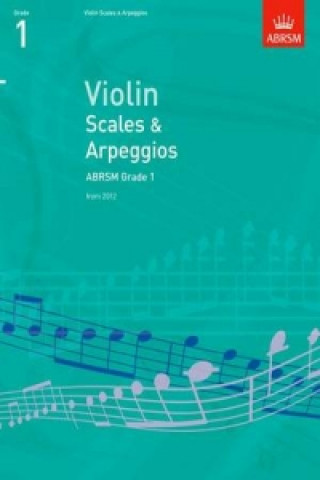 Tlačovina Violin Scales & Arpeggios, ABRSM Grade 1 ABRSM