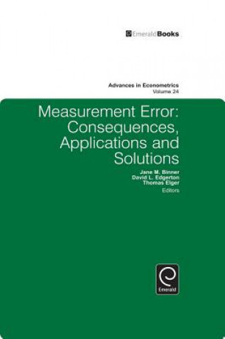 Kniha Measurement Error Jane Binner