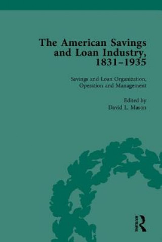 Könyv American Savings and Loan Industry, 1831-1935 David L. Mason