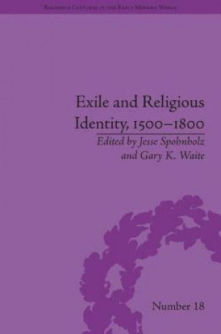 Książka Exile and Religious Identity, 1500-1800 Gary K. Waite