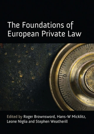 Könyv Foundations of European Private Law 