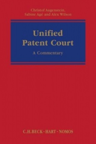 Kniha Unified Patent Court Procedure Christof Augenstein