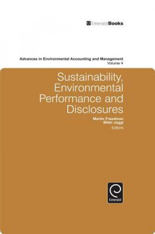 Kniha Sustainability, Environmental Performance and Disclosures Marty Freedman