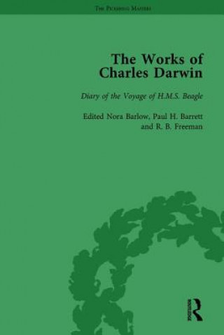 Knjiga Works of Charles Darwin: v. 1: Introduction; Diary of the Voyage of HMS Beagle Charles Darwin