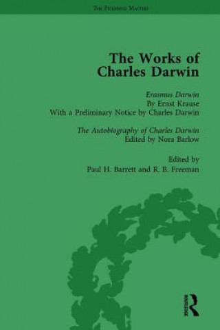 Carte Works of Charles Darwin: Vol 29: Erasmus Darwin (1879) / the Autobiography of Charles Darwin (1958) Ernst Krause