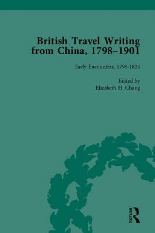 Könyv British Travel Writing from China, 1798-1901 Elizabeth H. Chang