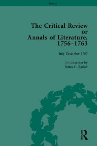 Könyv Critical Review or Annals of Literature, 1756-1763 James G. Basker