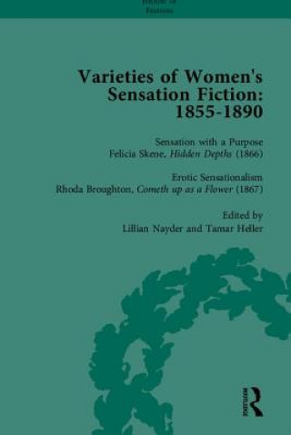 Książka Varieties of Women's Sensation Fiction, 1855-1890 Andrew Maunder