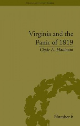 Kniha Virginia and the Panic of 1819 Clyde A. Haulman