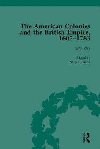 Książka American Colonies and the British Empire, 1607-1783, Part I Jack P. Greene