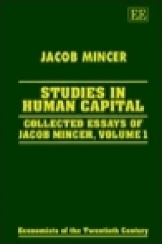 Knjiga STUDIES IN HUMAN CAPITAL Jacob Mincer
