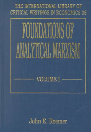 Kniha Foundations Of Analytical Marxism 