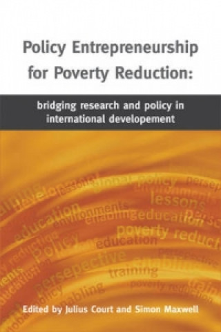 Kniha Policy Entrepreneurship for Poverty Reduction 