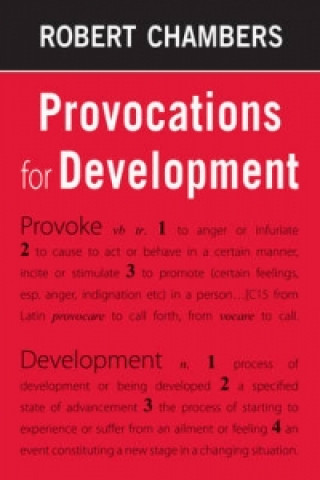 Kniha Provocations for Development Robert Chambers