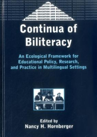 Kniha Continua of Biliteracy Nancy H. Hornberger