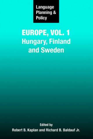 Book Language Planning and Policy Europe Robert B. Kaplan