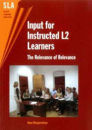 Könyv Input for Instructed L2 Learners Anna Nizegorodcew