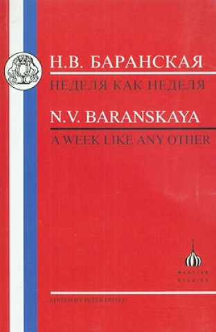 Kniha Week Like any Other Natalia Baranskaia