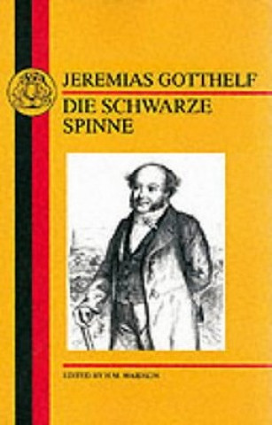 Könyv Schwarze Spinne Jeremias Gotthelf