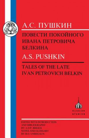 Book Tales of Ivan Petrovich Belkin Aleksandr Sergeevich Pushkin