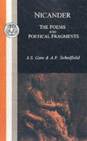 Książka Poems and Poetical Fragments Nicander of Colophon