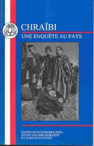 Kniha Une Enquete au Pays Driss Chraibi