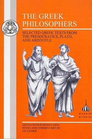 Kniha Greek Philosophers James Lesher