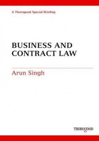 Kniha Business and Contract Law Arun Singh