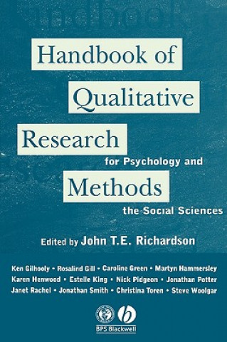 Carte Handbook of Qualitative Research Methods for Psychology and the Social Sciences Richardson
