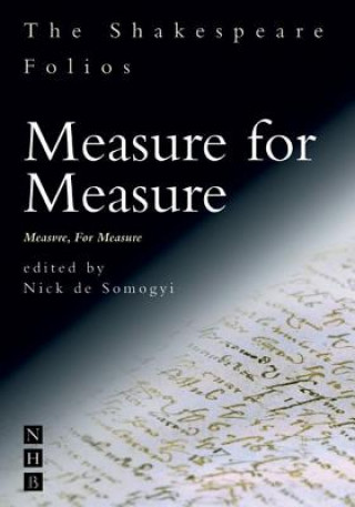 Knjiga Measure for Measure William Shakespeare