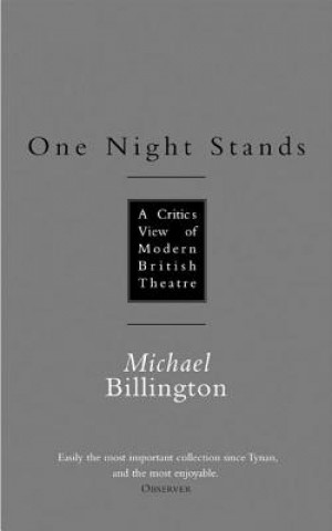 Książka One Night Stands Michael Billington