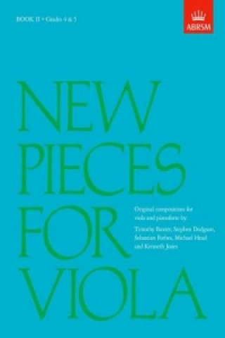 Tiskovina New Pieces for Viola, Book II ABRSM