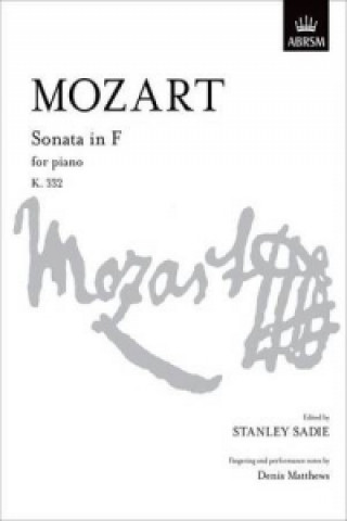 Nyomtatványok Sonata in F  K. 332 