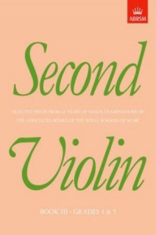 Tiskovina Second Violin, Book III ABRSM