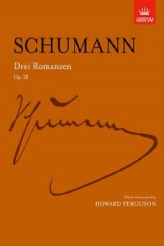 Materiale tipărite Drei Romanzen, Op. 28 